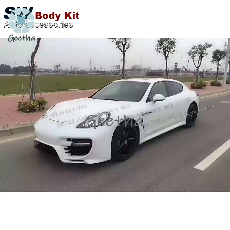 

SW High Quality BG Style Car Bumper for Porsche Panamera 970.1 970.2 Upgrade Modification Front Bumper Grille Auto Parts