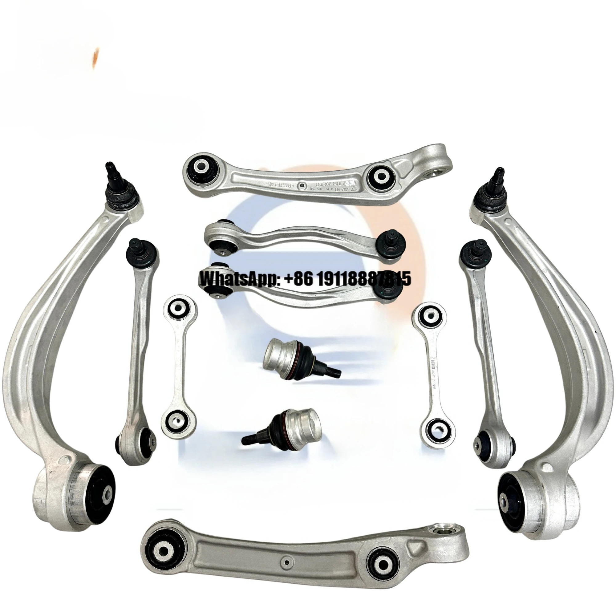 

Suitable for the new for Audi Q7. A full set of front control arms, suspension systems, chassis components, factory