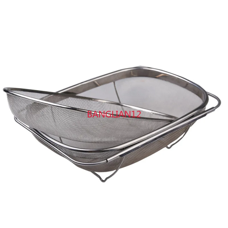 

Retractable mesh screen, honey filter, oval stainless steel double-layer filter, special filter for filtering impurities