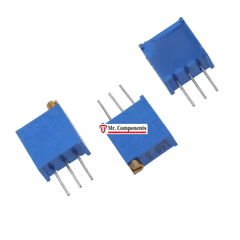 10PCS 3296W-205 top adjustable 2M precision multi turn adjustable potentiometer/resistor W205 New