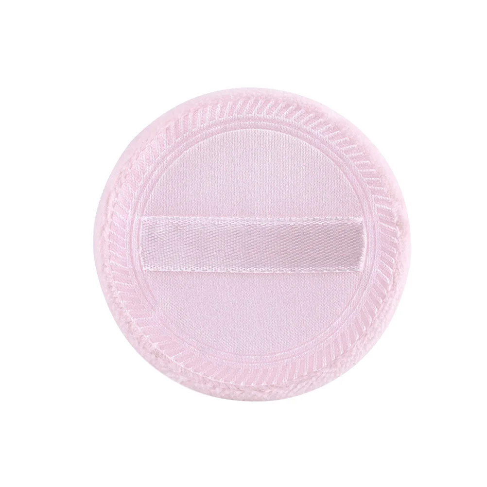 Spugna per miscelazione in rayon con nastro di seta da 10 pezzi per fondotinta, trucco sciolto, applicazione liscia, fondotinta per strumenti da viaggio