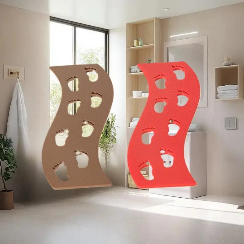 Puppenhaus-Weihnachtsdekoration: 5-teiliges Set Fußabdruck-Fußmatten für die Fee-Garteneinstellung