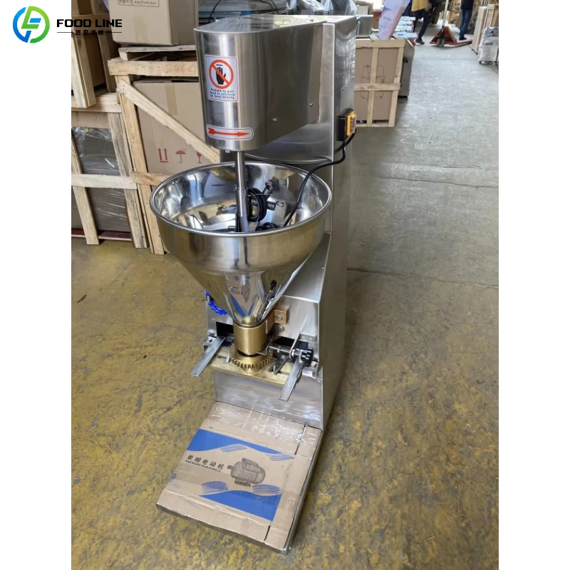 Máquina de albóndigas multifuncional de alta resistencia personalizada, uso comercial en el hogar, máquina de procesamiento de bolas de pescado de cerdo, larga vida útil