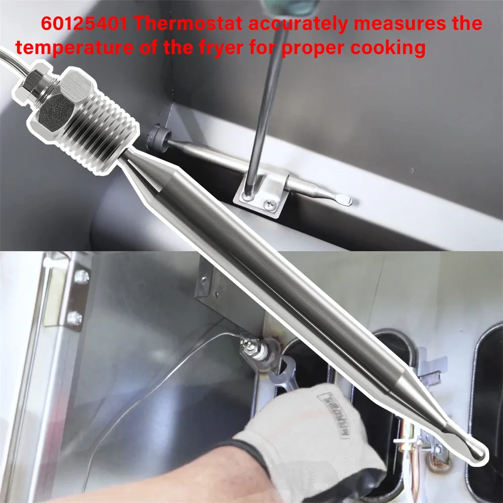 ANX 60125401 Frittierthermostat-Ersatzteil für Pitco, Imperial, Dean, Blodgett Fritteusen 35C+, 45C+, SFSG14C-S – Detail 4