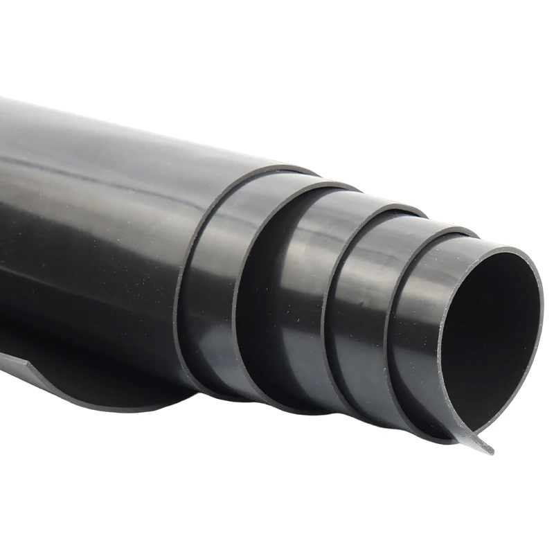 Black Fluorine  Rubber Sheet High Temp Resistance FKM Fluorine Silica Gel Plate