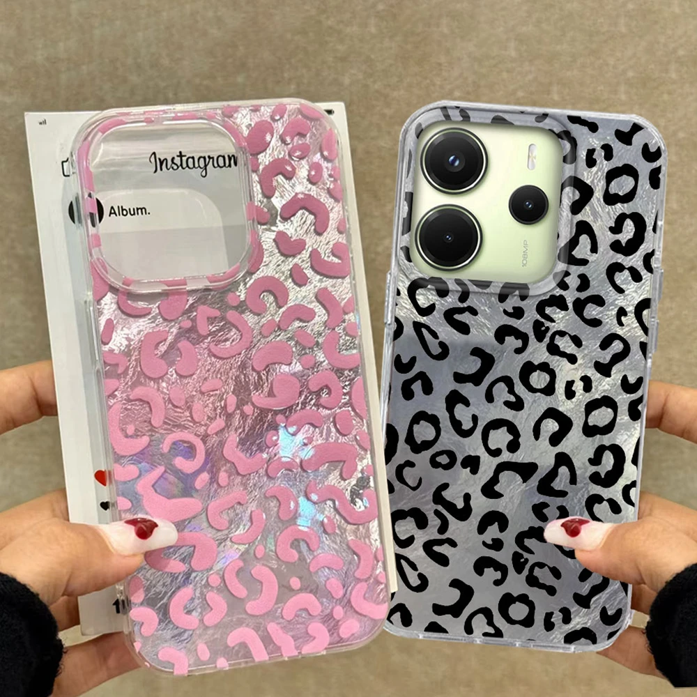 Pink Leopard Print …