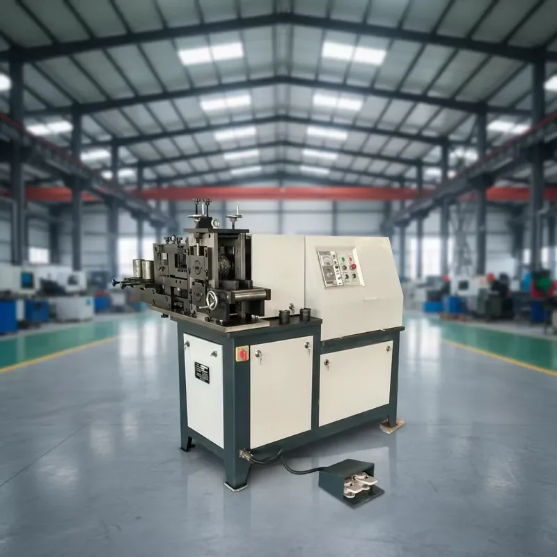 CE Certification Metal Square Pipe Flat Steel Embossing Machine One-time Double Side Rolling Equipment