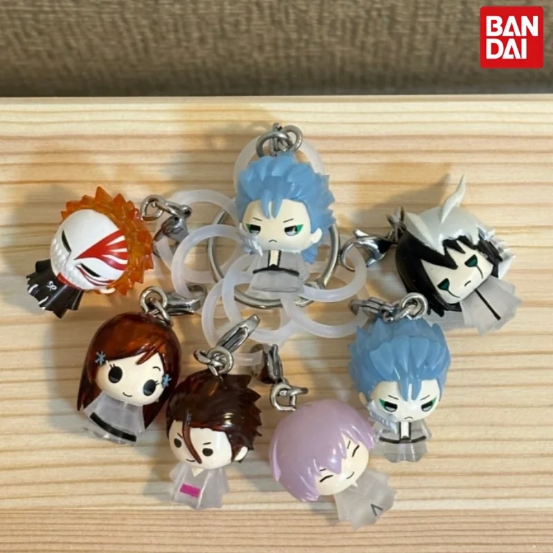 

Bandai Official Bleach Arrancar Arc Keychain - Ichigo Kurosaki/Gin Ichimaru/Sosuke Aizen | Anime Bag Backpack Pendant Charm