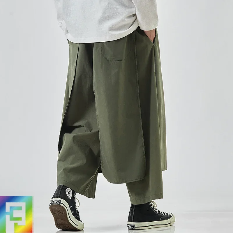 Pantalones Cargo para hombre 2023, ropa informal estilo Hip Hop, pantalones para correr, pantalones para hombre, pantalones casuales de retales, pantalones de chándal, pantalones de moda para mujer, M-5XL