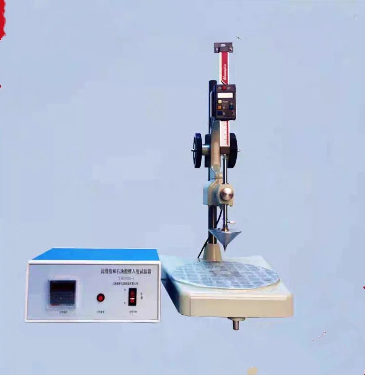 Lubricating grease taper penetration, GB/T269 taper penetration tester, needle penetration tester