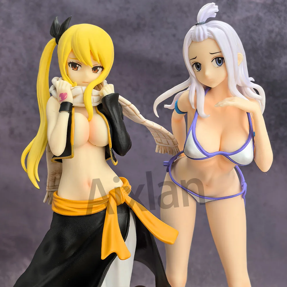 شخصية أنيمي اكسلان فيري تيل    ملابس رجالية لوسي ميراجان · ستراس بولي كلوريد الفينيل نموذج قابل للجمع ألعاب أطفال هدية زينة دمية #4