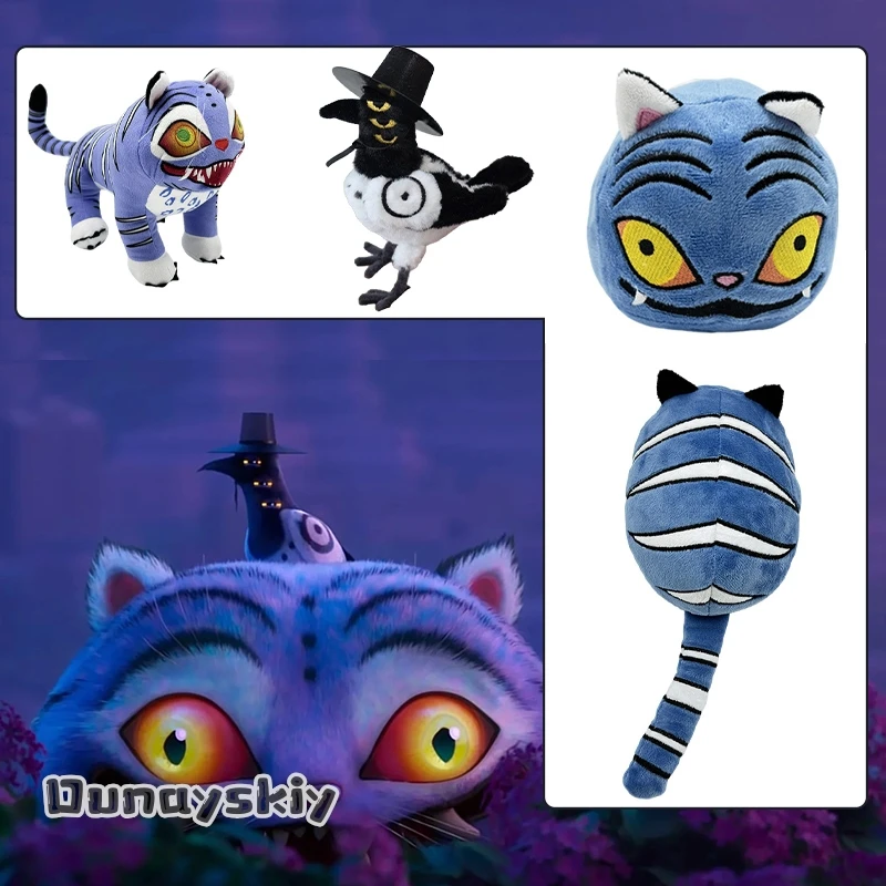 

kpop ‌De monHunters Derpy Sussie Tiger Three Eyed Demon Creatures Cosplay Anime Game Collection Display Animals Set