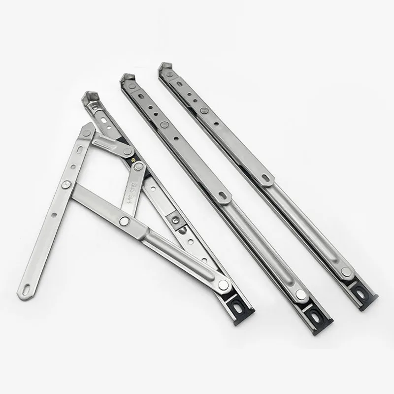 1PCS Four-bar Linkage Sliding Support Casement Window Four-bar Linkage Hinge Broken Bridge Aluminum External Window Support Rod