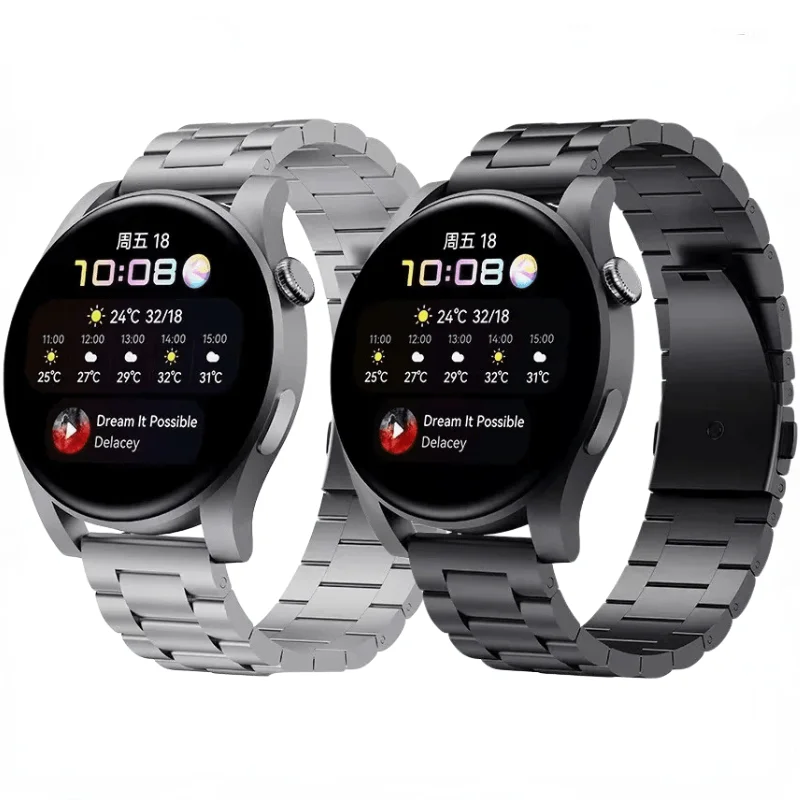 22 مللي متر 20 مللي متر سبائك التيتانيوم الفرقة لساعة سامسونج جالاكسي 3 4 5 جير S3 Amazfit GTR الراقية معصمه لساعة هواوي 4 GT2/3 Pro