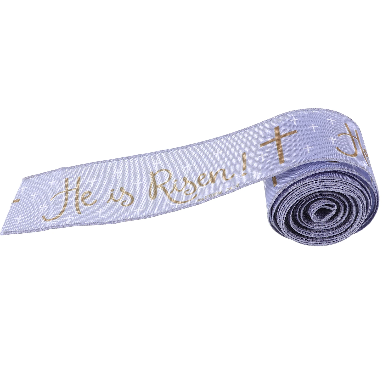 

Easter for Gift Wrapping DIY Wreath Decoration Durable Cloth Metal Wire Ribbon For Gift Wrapping Outdoor