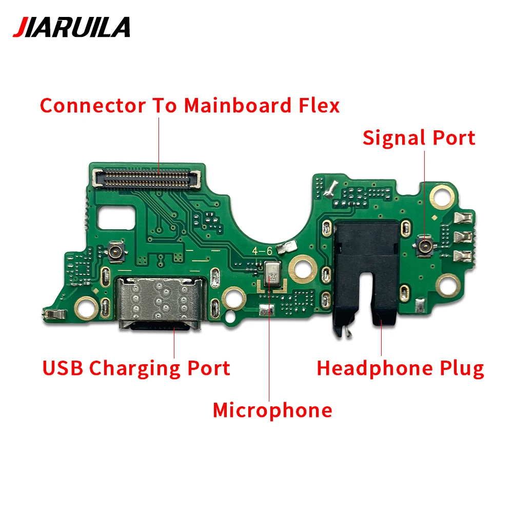 

10Pcs, Micro USB Charger Dock Connector Charging Port For Oppo A52 A55 A93S A56 A57 A97 A58 A74 A76 A78 A95 4G Reno 6 Lite