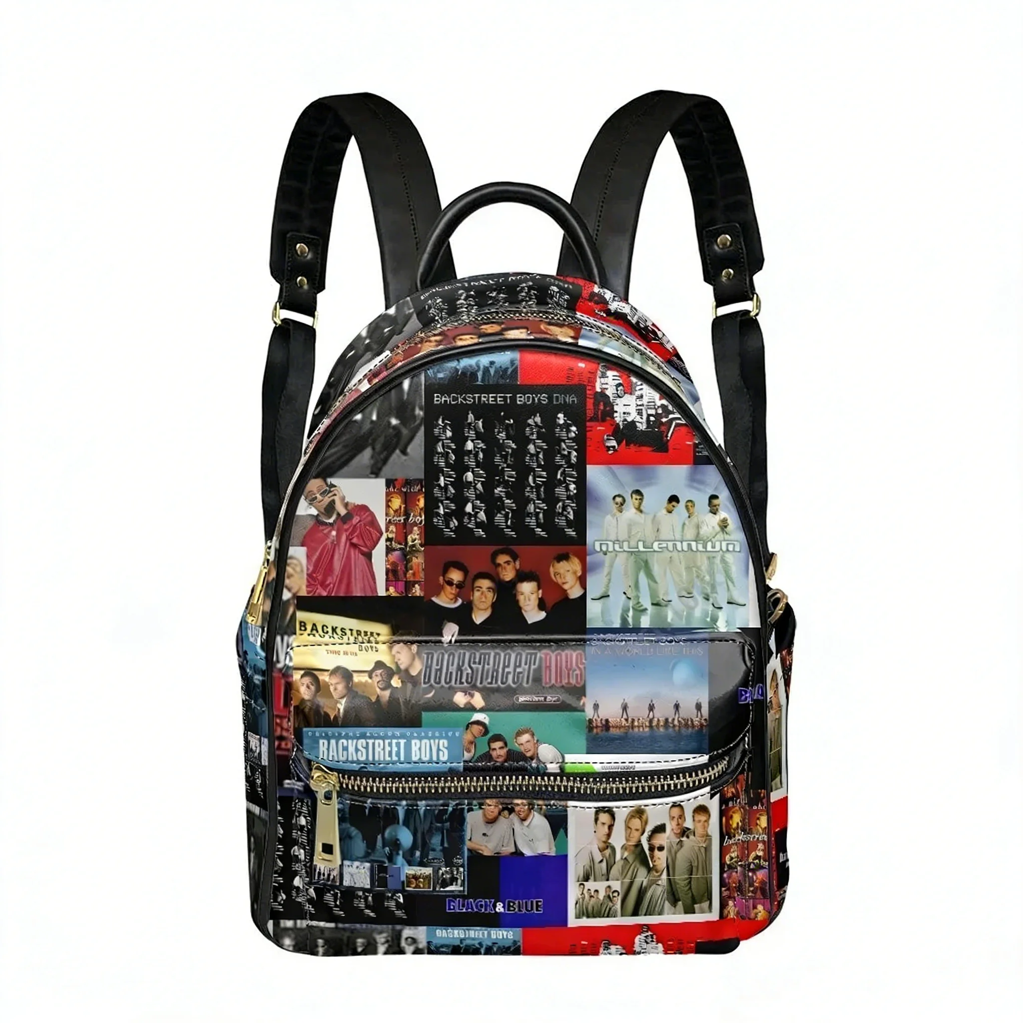 

Hot Band Backstreet Boys BSB Backpack Womens Men Personalized Double Shoulder Bag Business Travel Bookbag Rucksack Gift Daypack
