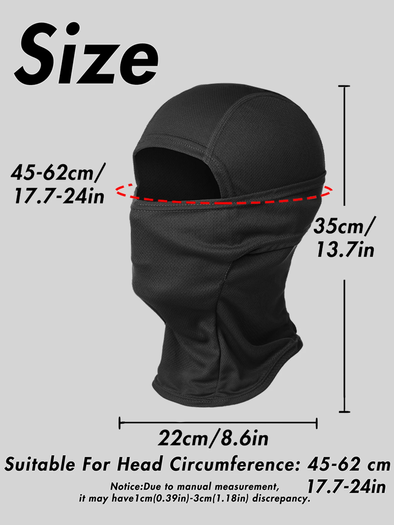Musion Cycling Vollgesichtsmaske Sonnenschutz Fahrrad Sturmhaube Staubdicht Sarung Muka Rider Toping Muka Kopfbedeckung für Outdoor Rid – Detail 2