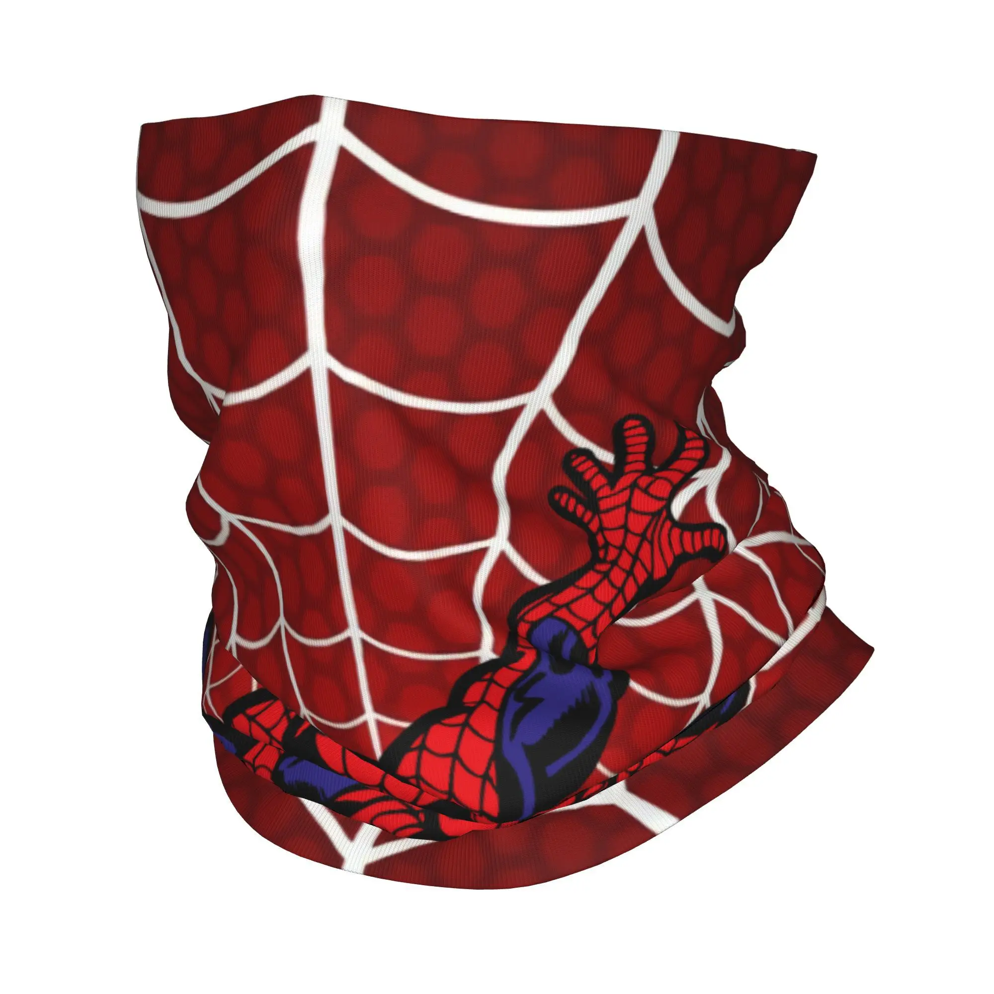 Custom Spider Web Bandana ฤดูหนาวคออุ่นผู้ชาย Windproof Wrap ผ้าพันคอใบหน้าสําหรับสกี Gaiter แถบคาดศีรษะ