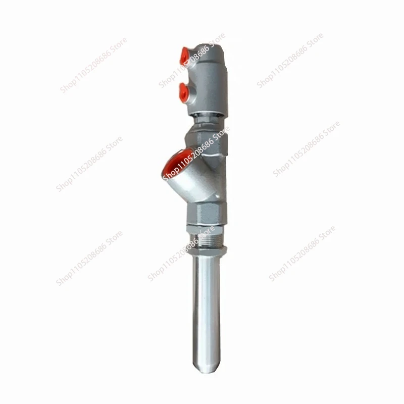Filling machine pneumatic anti-drip filling head discharge valve, stainless steel 4-point discharge nozzle
