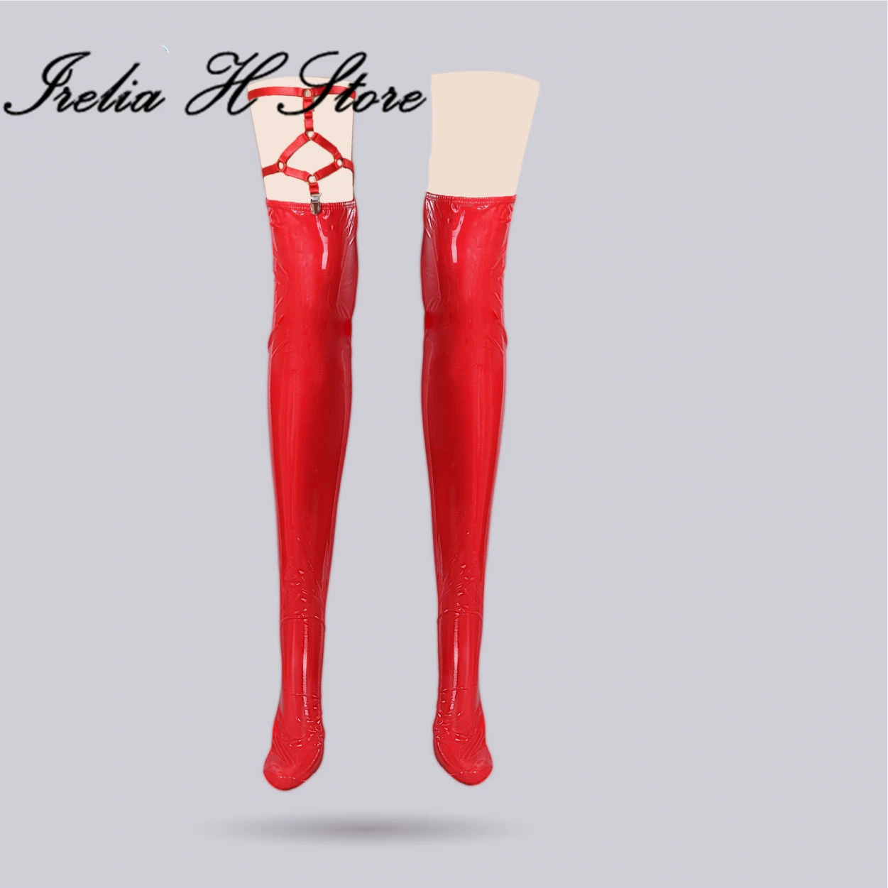 Irelia H 크리스마스 코스프레 의상 Sweety redhood 섹시한 라인리어스 스커트