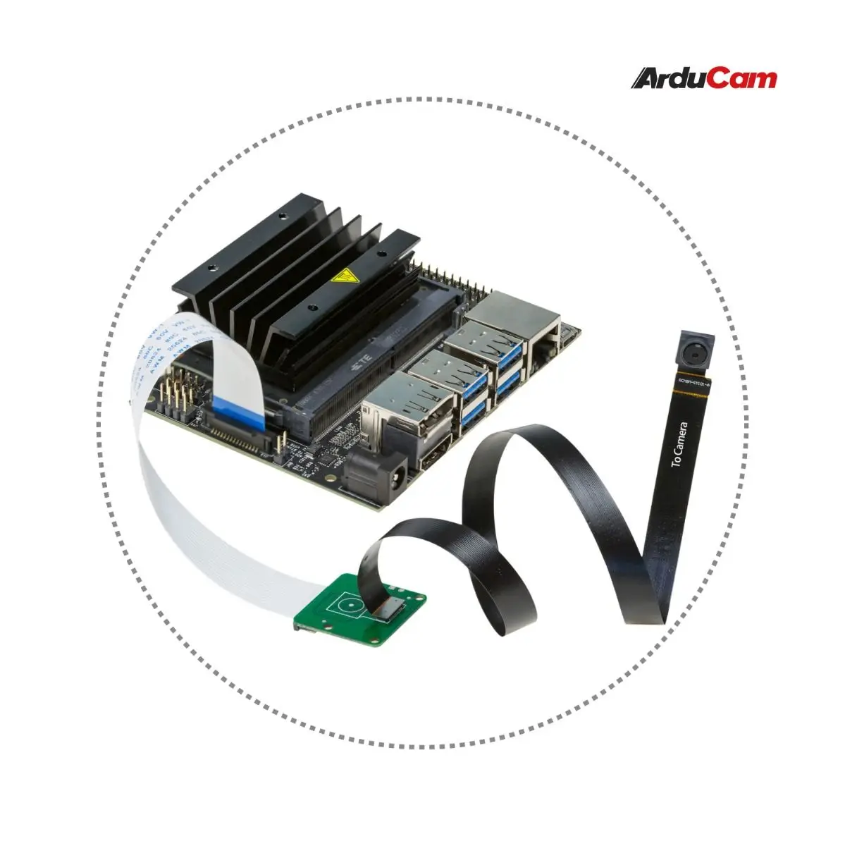 

Arducam IMX219 8MP Spy Camera with 300mm Extension Cable for NVIDIA Jetson Nano and Compute Module