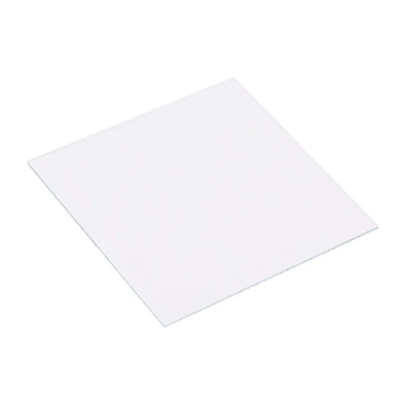 High-Transmittance Ultra-White Glass 50*50* 2Mm Various Small Pieces Size Options/customizable Special-Shaped Round Punching