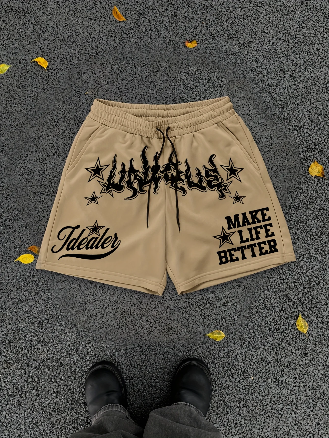 New Summer Fashion Shorts Street Style Hip-hop Shorts Outdoor Casual Men Shorts Quick Drying letter Printed Short Pants Moto