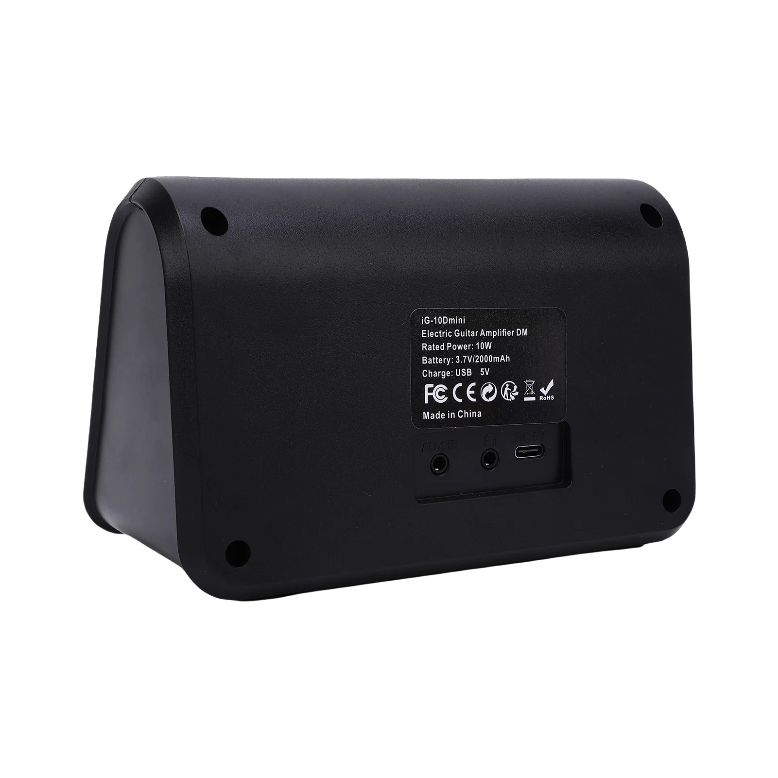 مكبر صوت جيتار DK مكبر صوت BT مع 30 وضعًا للآلة مدمجًا، تأثيرات محرك الأقراص الزائدة النظيفة، سماعة رأس مدخل AUX Jac