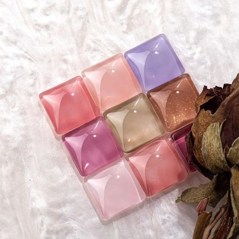 Outil de manucure à pointes carrées en verre, tableau d'affichage des couleurs des ongles, présentoir de faux ongles, panneau de couleur, carte de couleur pour vernis à ongles