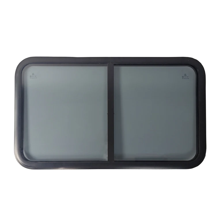 Round Corner 700*400mm Camper Trailer Travel Trailer Pick-up Trailer Sliding Window With Sun Blind and Anti-mosquito Net Custom