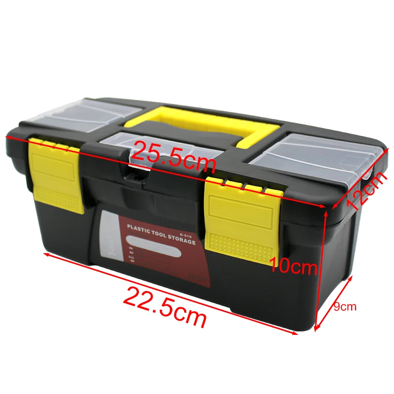 Tool Box Double Layer Compartment Storage Organizers Toolbox for Hardware Tool Soldering Iron Accessories Tool Case