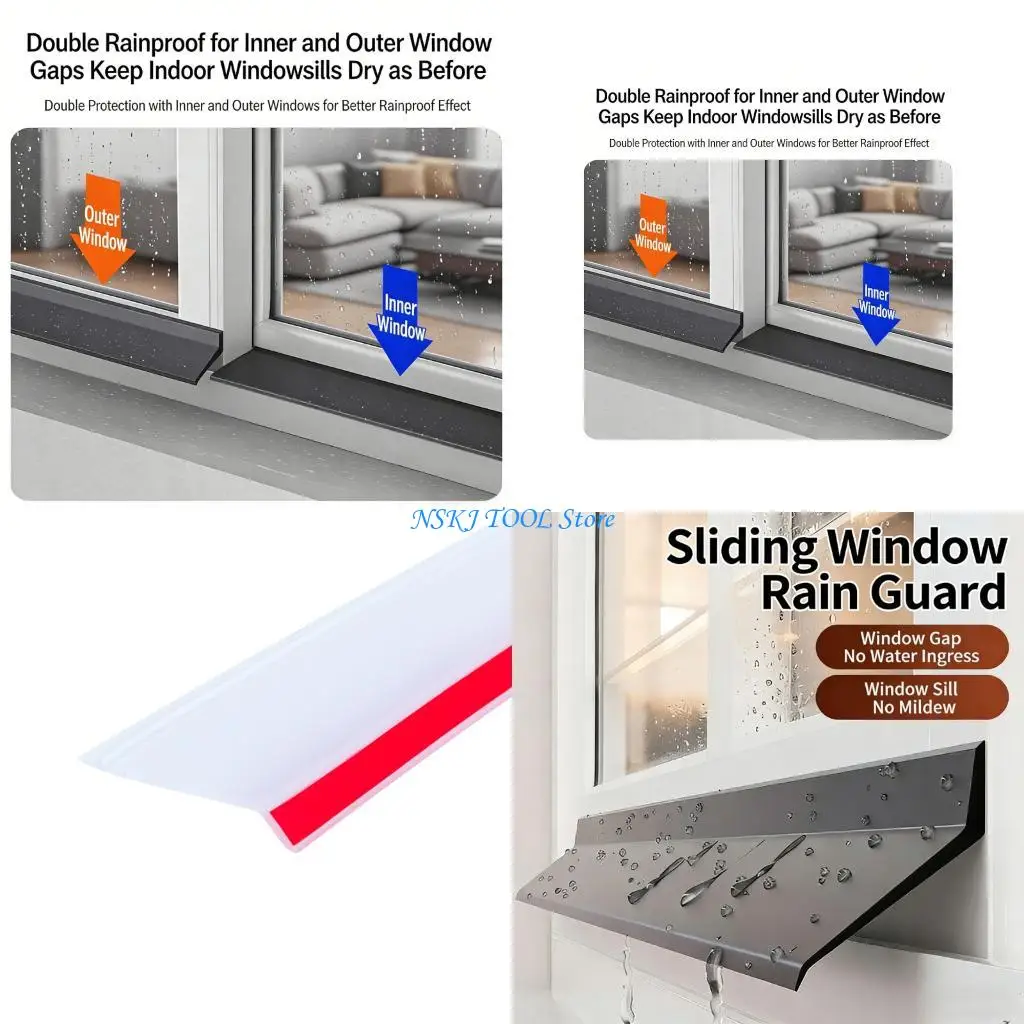 L8RC Extended Use Rubber Waterproof Substance For Openings 5 5cm Wide 5M Long