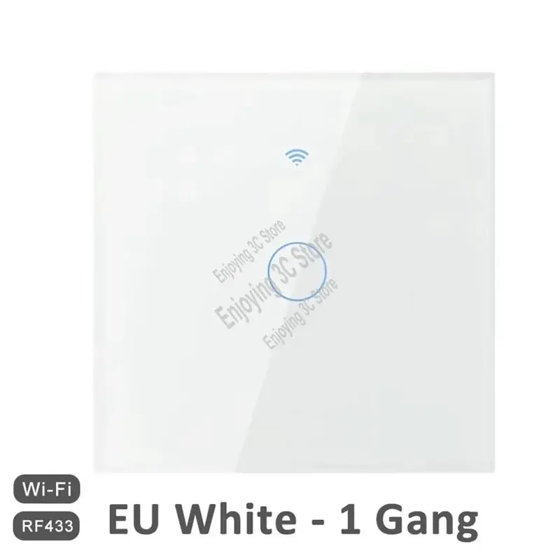 

ABLL-1 2 3 4 Gang 2 3-полосный Wi-Fi RF 433 МГц Умный беспроводной сенсорный настенный светильник с кнопкой переключения 220 В без нейтрали