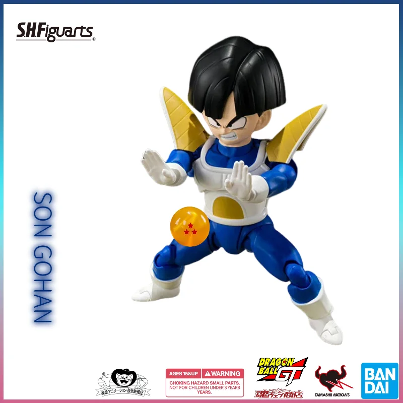 

In Stock Original Bandai SHF Dragon Ball Namek Battle Suit Son Gohan 1/12 Scale Articulated Collectible Action Figure