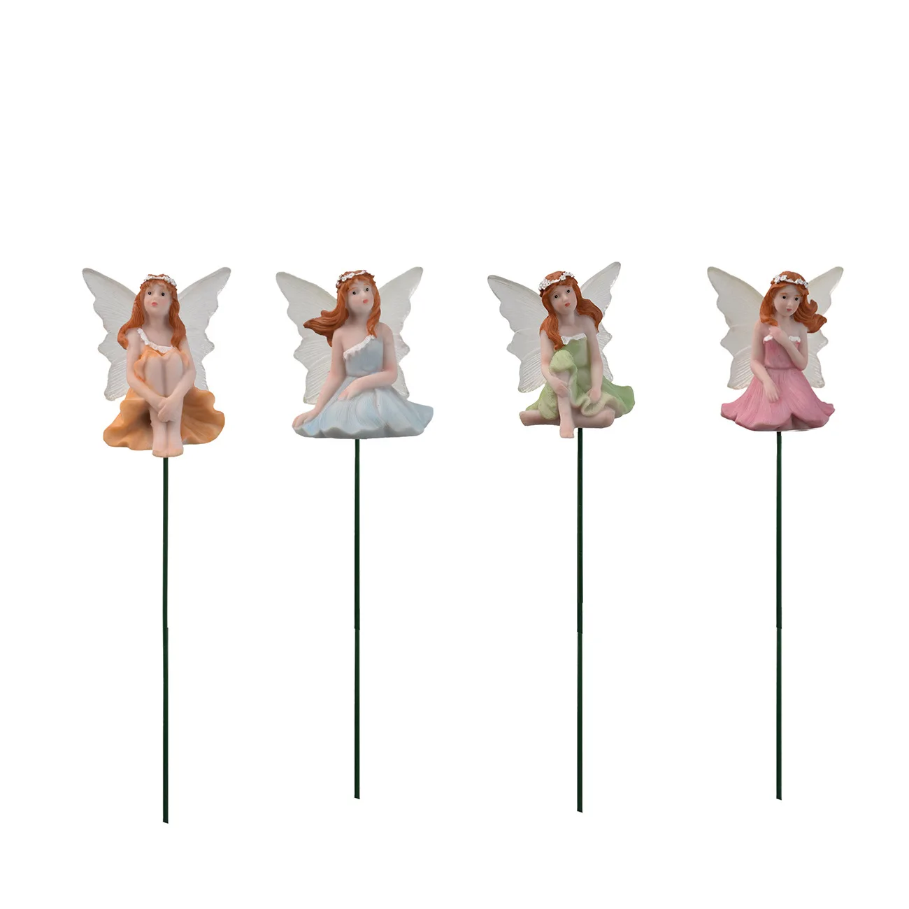 Cross-border gardening flower fairy ground insert angel insert garden courtyard decoration landscaping resin ornament