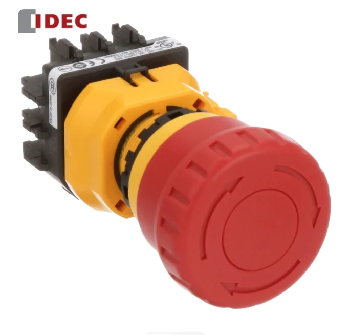 Original IDEC Izumi XW1E-BV404MFR emergency stop switch XW1E-BV403MR XW1E-BV402MFR