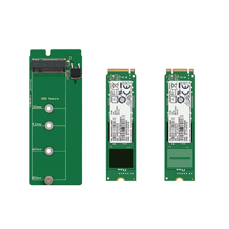 Tarjeta adaptadora M.2 SATA Ngff a SATA 7 + 15, ordenador portátil y de escritorio, Compatible con 2230, 2242, 2260, 2280