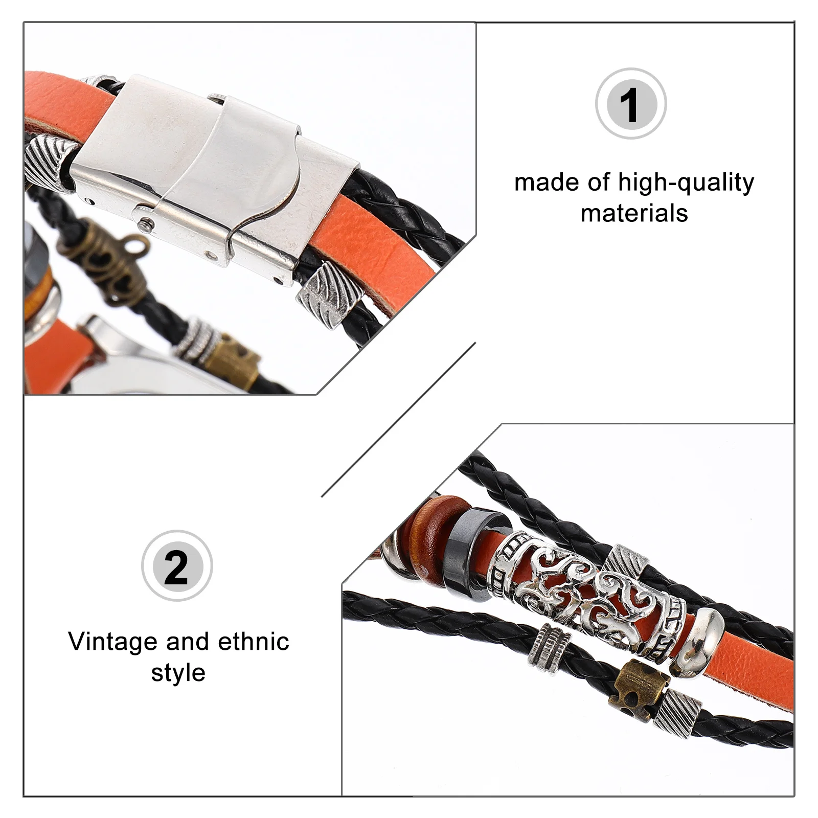 

Metal Shell Wristband Vintage Diy Bracelet For 5 5Nfc Replacement Band Strap Smart Fitness Tracker Accessory