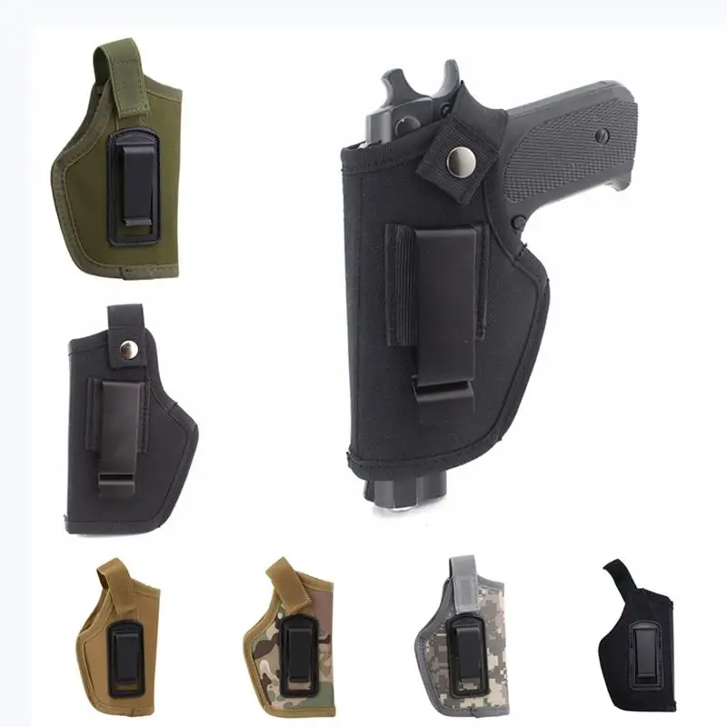 Left Gear Nylon Hunting Bag Universal Pistol Gun Case Small Holster Compact / Subcompact Pistol Holster Hunting Gun Pouch