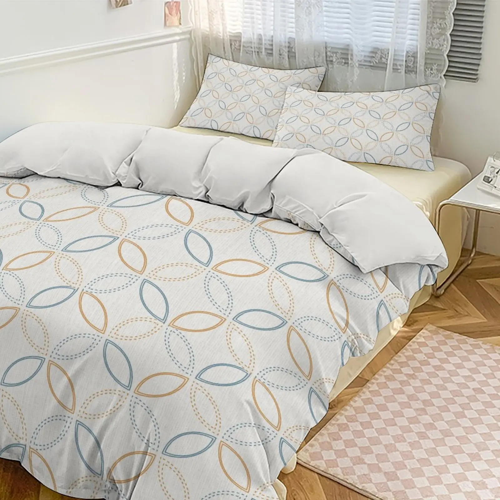 

Ultra-Soft Thickened Bedding Set Cozy Duvet Cover + 2 Pillowcases Premium Warmth (No Pillows)