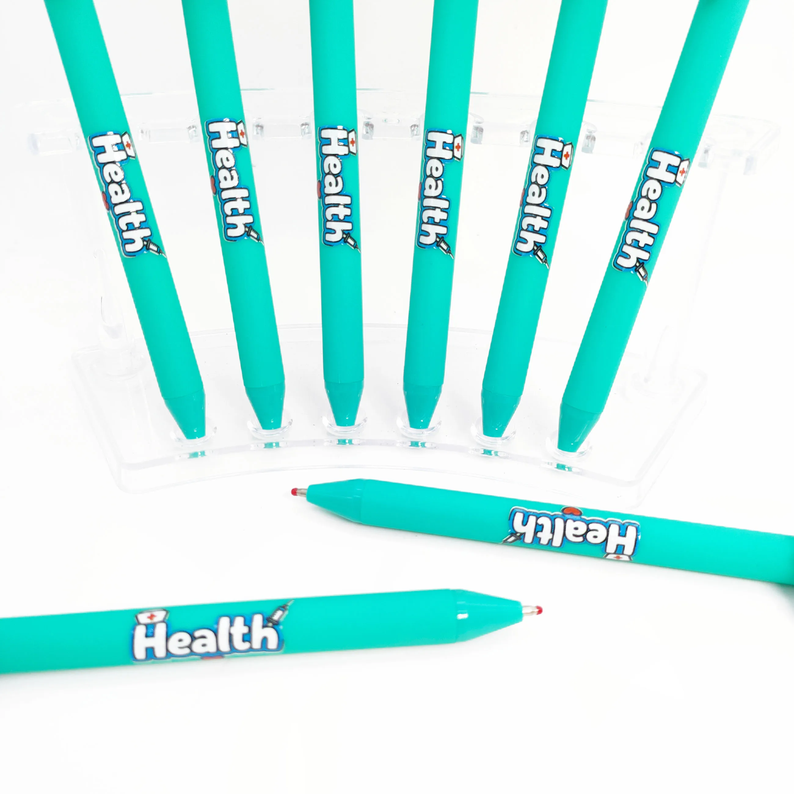 15/25 قطعة من أقلام الحبر الجاف ذات الطابع الطبي مناسبة كقرطاسية تعلم الطلاب للأطباء والممرضات وأقلام الكتابة المكتبية. #5