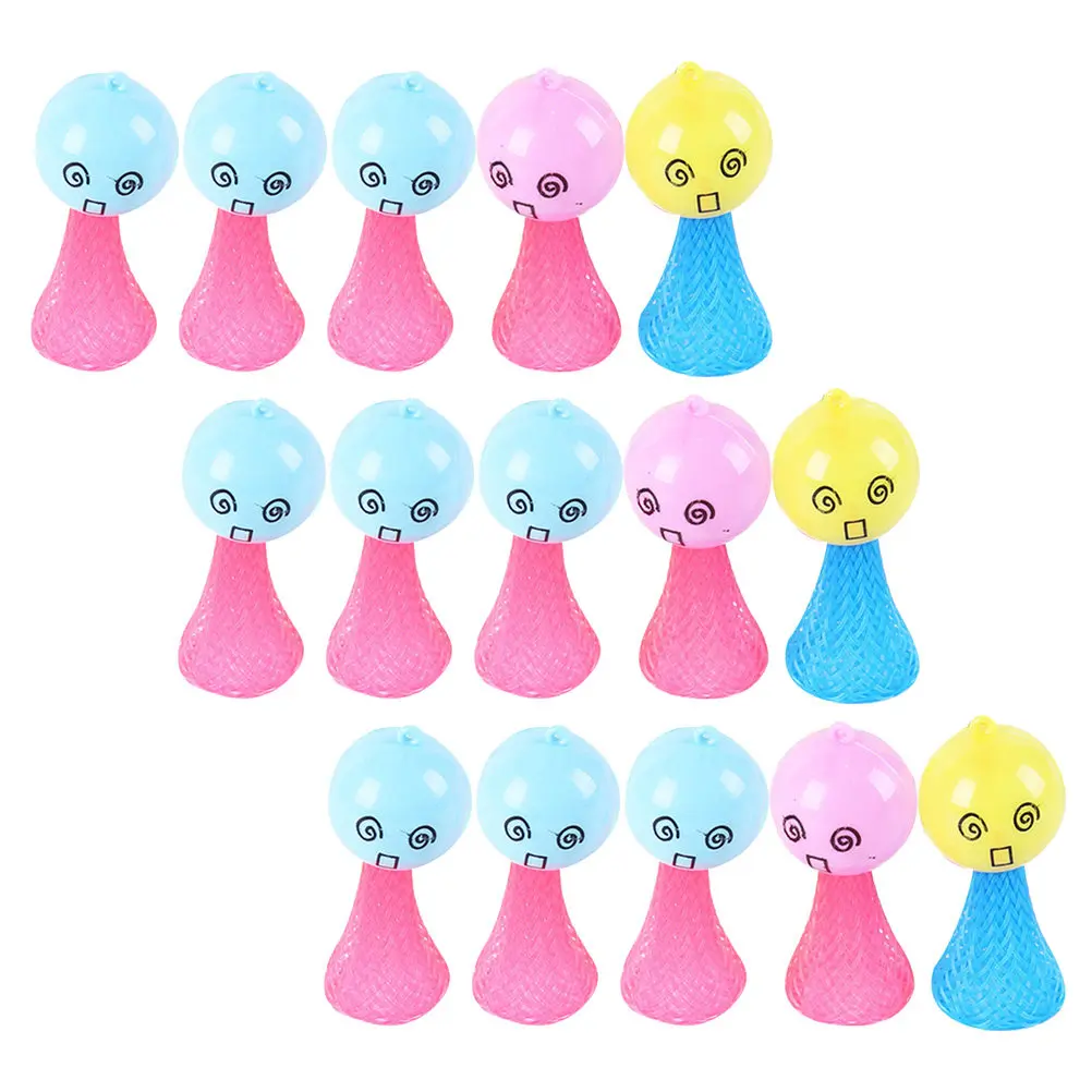 

24Pcs Spring Small Men Bouncing Creative Kids Playthings Colorful Fun Relaxation Bounce Game Bouncing Toys