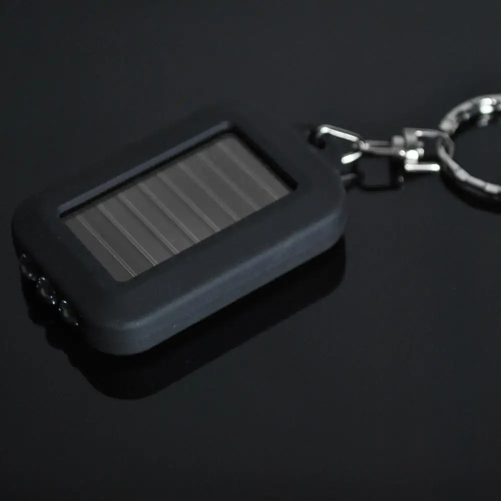 Mini llavero LED linterna de emergencia ABS portátil pequeña lámpara de bolsillo luz para espeleología bolsa de senderismo al aire libre cerradura llave luz