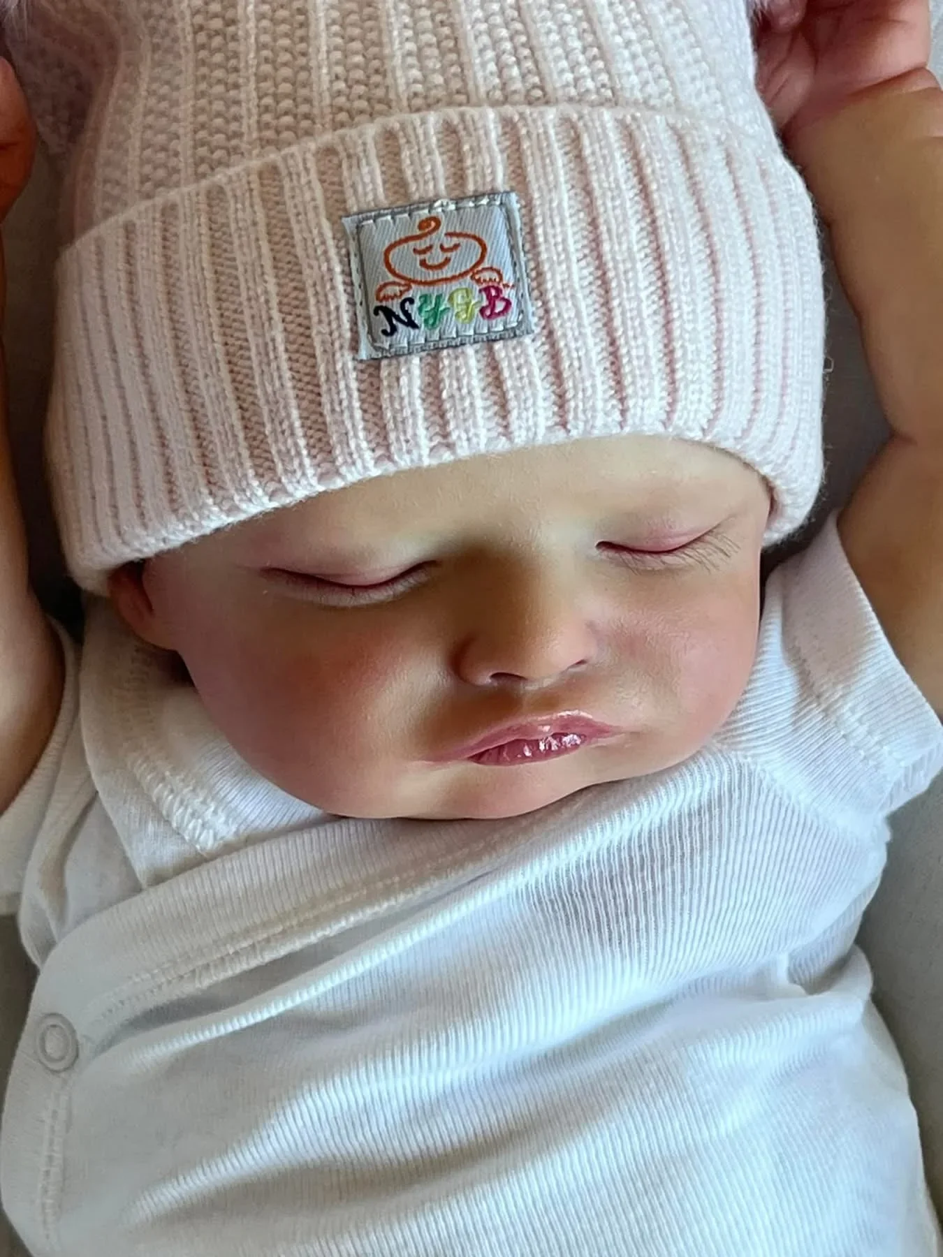 St.Store, muñeca recién nacida ya pintada de 47CM, muñeca Reborn Rosalie, pintura a mano con Genesis, tono de piel 3D de alta calidad