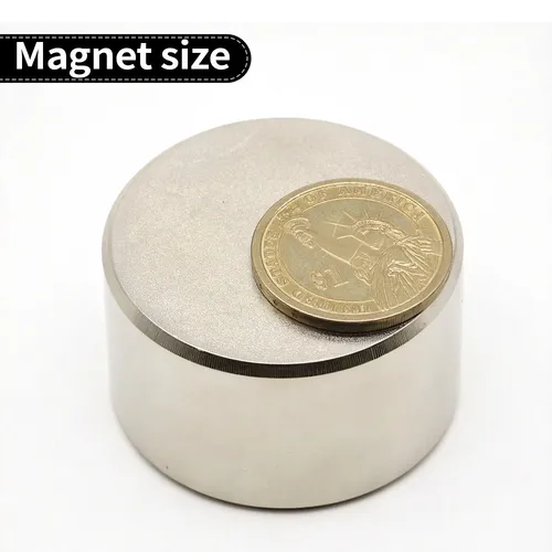 Imagen 2 del producto Imán de neodimio súper fuerte de 50x30mm N35 NdfeB imanes magnéticos permanentes imanes potentes redondos imán de refrigerador