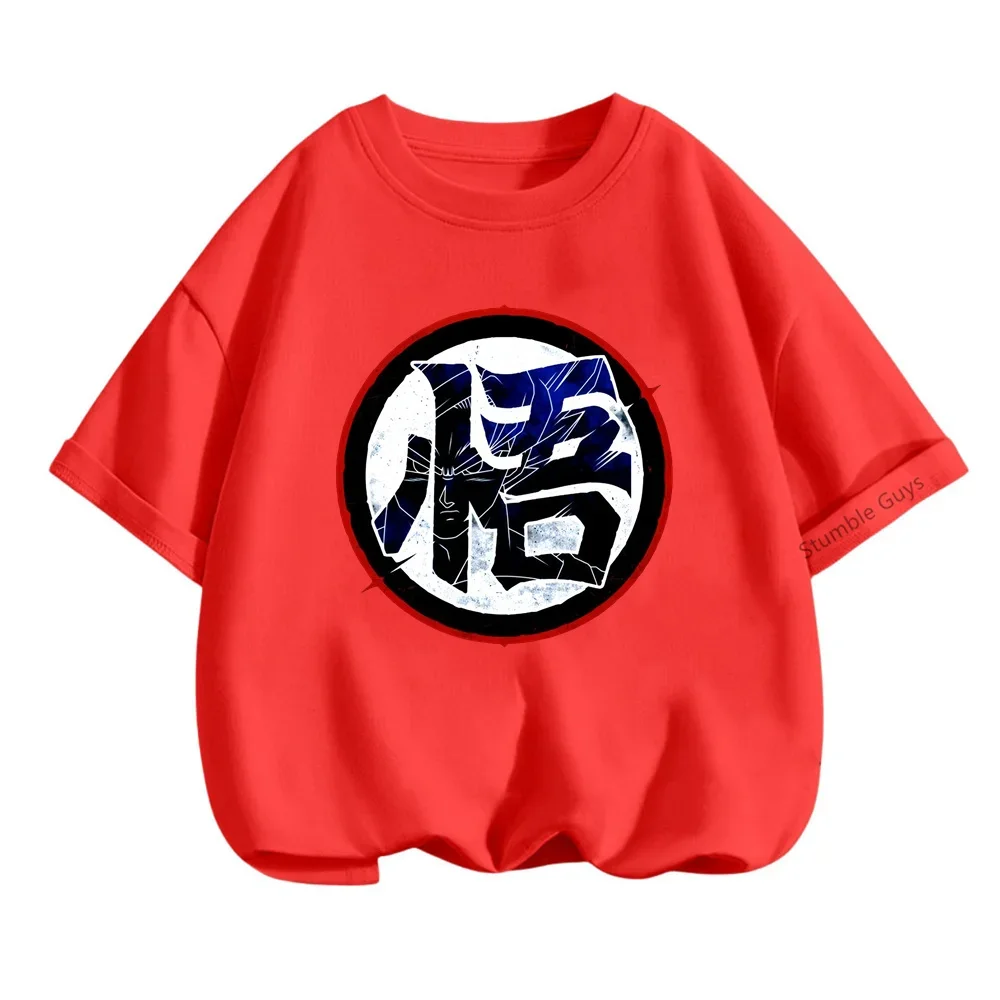 Teen T-shirts Dragon Ball Z T-shirt Boys Clothes Children's Clothing Summer Short Sleeve Kids Cartoon Tee Tops Baby Boy T Shirt