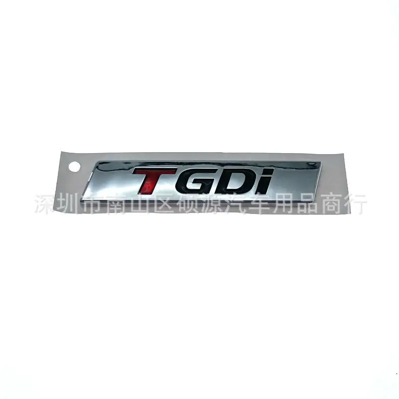 TGDi GDI Letter Emblem Rear Trunk Badge Car Sticker Modification Decal for Hyundai IX25 Tucson Santa Fe