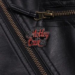 Classic 80s Heavy Metal Rock Band Enamel Pin Music Logo Brooch Fashion Lapel Pin Fan Collection Badge Clothing Bag Accessories