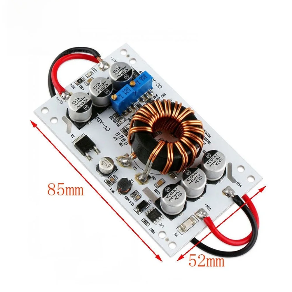 Boost Power Supply 600W 10V-60V Input Voltage 12V-60V Output Voltage Adjustment 0.2A-10A for LED and Battery Use